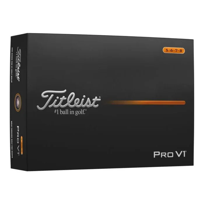 Titleist Pro V1 High Numbers Golf Balls White (1 Dozen) 2025