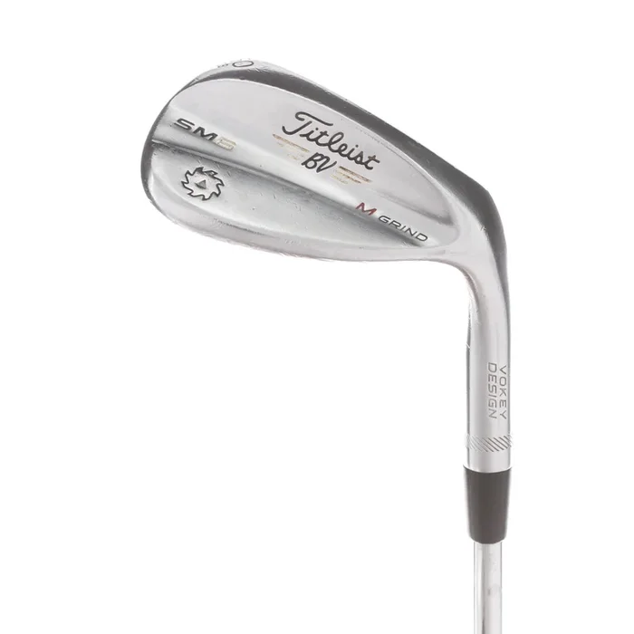 Titleist SM6 Steel Mens Right Hand Lob Wedge 60* 8 Bounce M Grind Wedge – BV Vokey