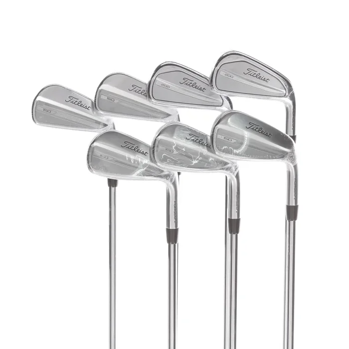 Titleist T150/T200 Combo Steel Mens Right Hand Irons 4-PW 1* Upright Stiff – True Temper AMT S300 Black