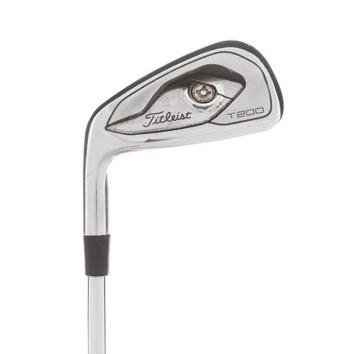 Titleist T200 Steel Mens Left Hand 6 Iron Stiff – True Temper AMT Tour White S300