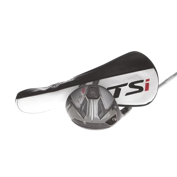 Titleist TSi2 Graphite Mens Left Hand Fairway 5 Wood 18* Stiff – Project X Evenflow 6.0 75g