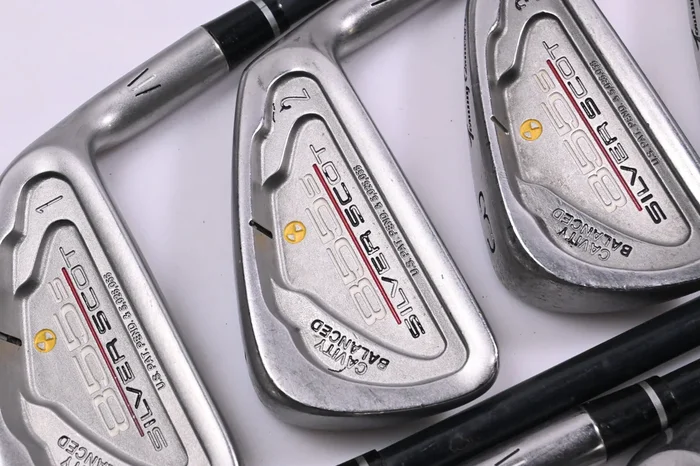 Tommy Armour 845 Silver Scot Irons / 1-PW+SW / Stiff Flex Graphite Shafts