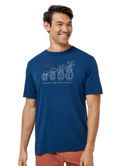 TravisMathew Beerly Beloved T-Shirt – Titan