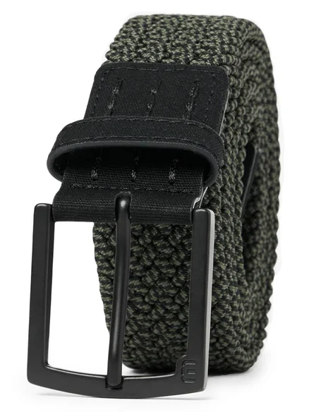 TravisMathew Full Bar Belt – Dark Olive