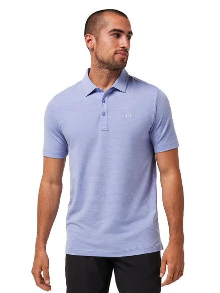 TravisMathew The Heater Polo – Heather Violet Storm