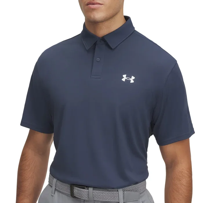 Under Armour T2G Pique Polo Shirt – Downpour Grey/White