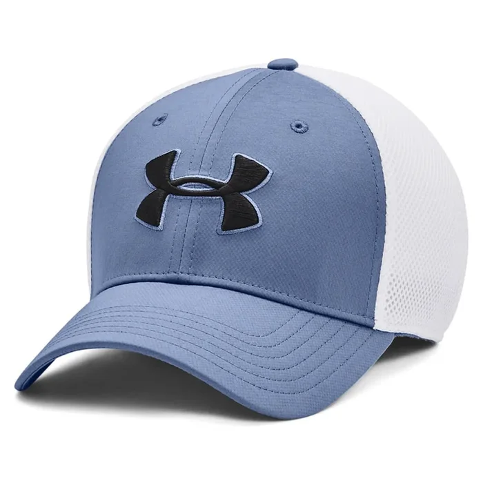 Under Armour TB Classic Mesh Golf Cap – Mineral Blue/White