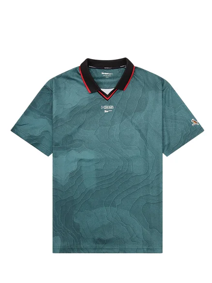 Walker Golf Things x KBS Motion V-Tech Polo – Racing Green