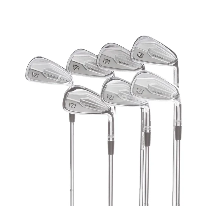 Wilson Model CB 2024 Steel Mens Right Hand Irons 4-PW Stiff – Dynamic Gold MID S300 115
